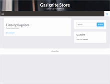 Tablet Screenshot of gasignite.com